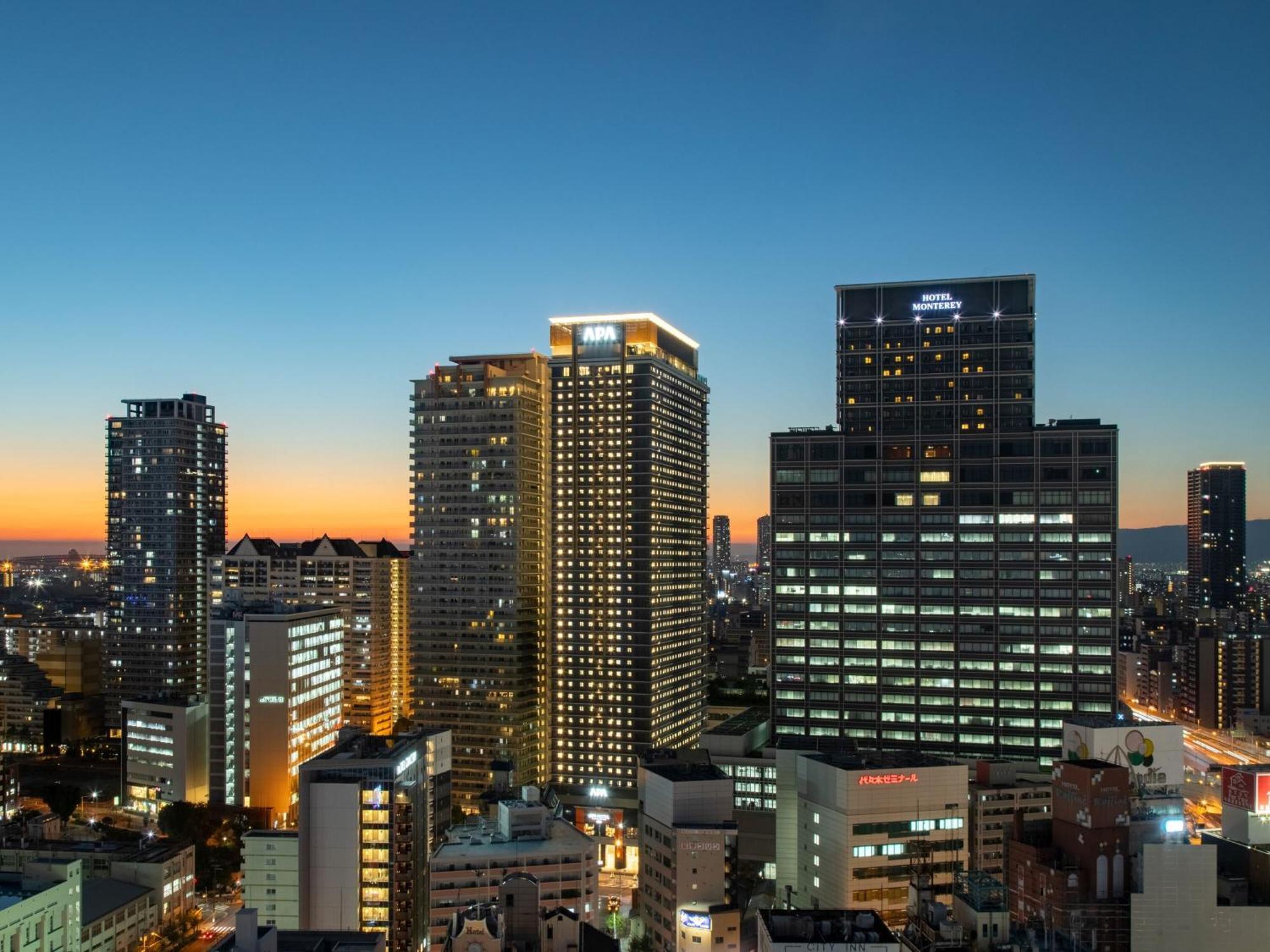 Apa Hotel & Resort Osaka Namba Ekimae Tower Екстериор снимка