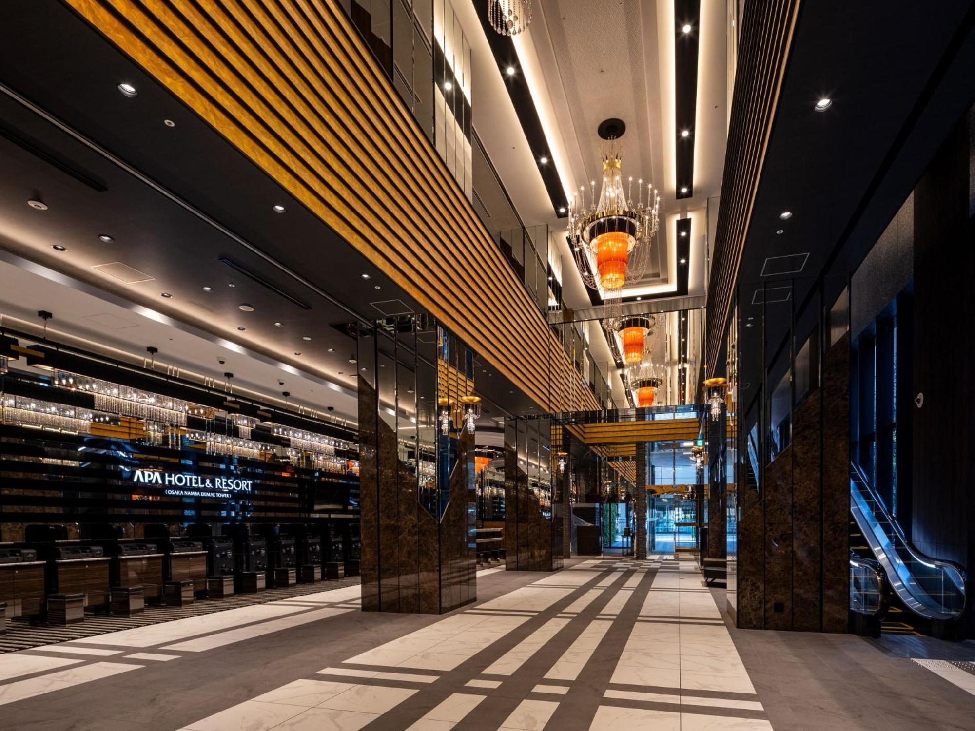 Apa Hotel & Resort Osaka Namba Ekimae Tower Екстериор снимка