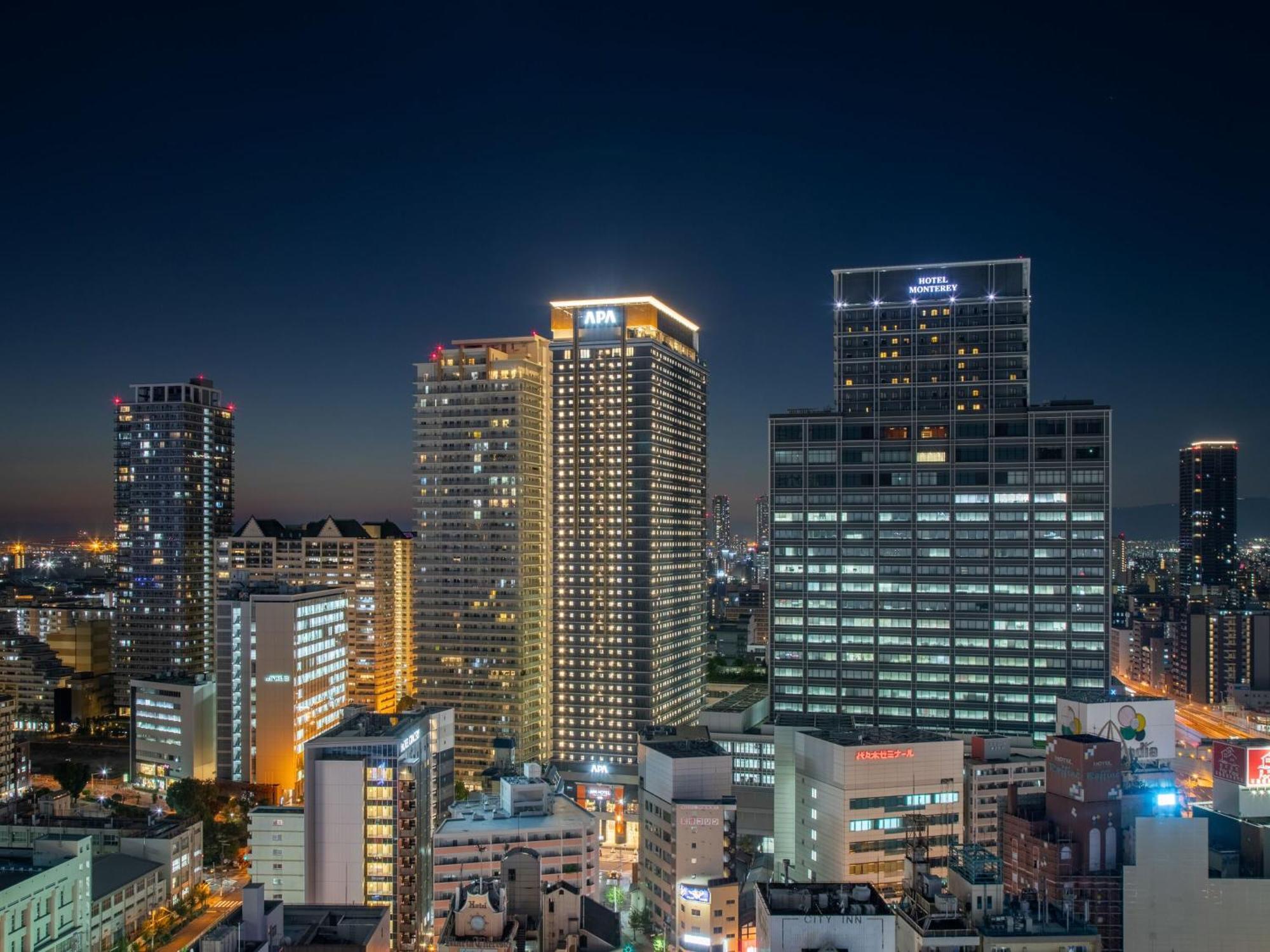Apa Hotel & Resort Osaka Namba Ekimae Tower Екстериор снимка